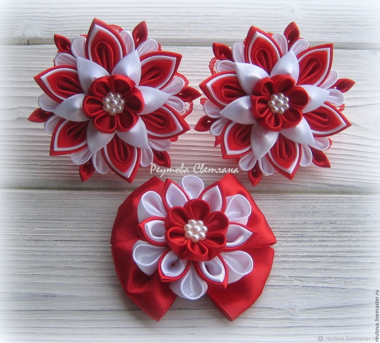 Канзаши заколки для волос