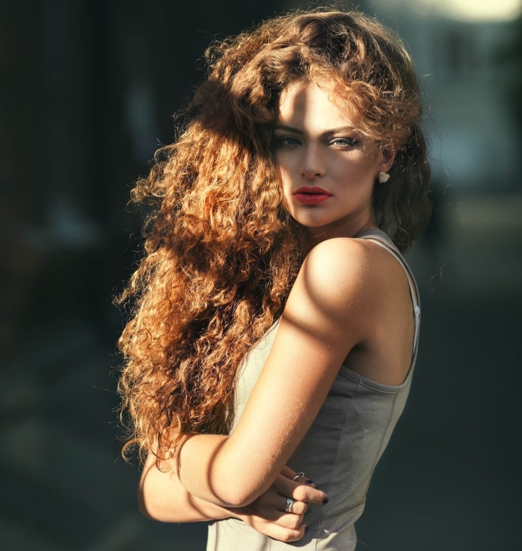 Катя Василенко кудри