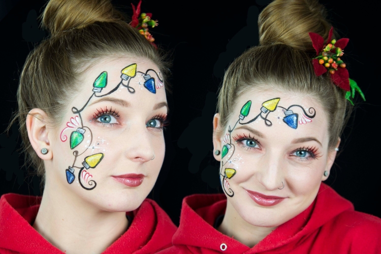 Макияж на Коляду