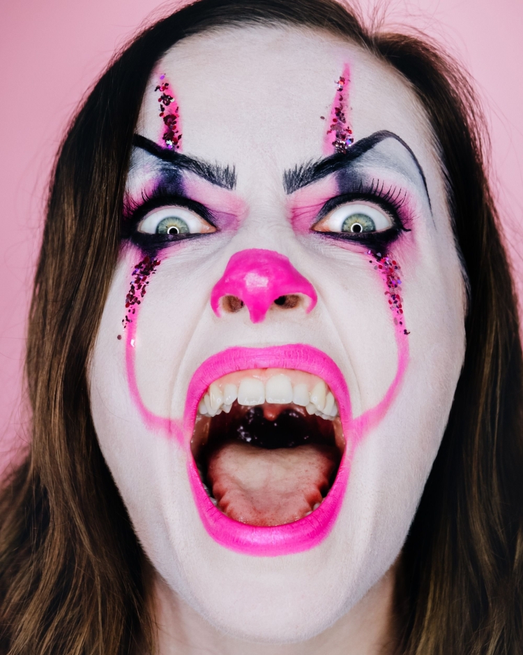 Макияж на Коляду страшные
