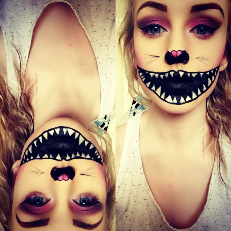 Макияж на Коляду страшные