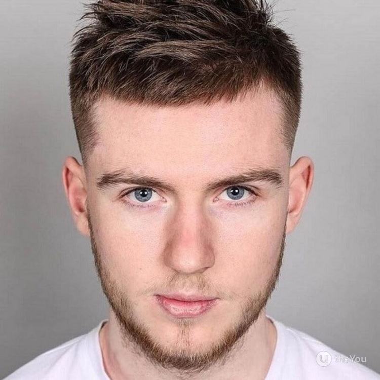 Стрижка канадка фейд