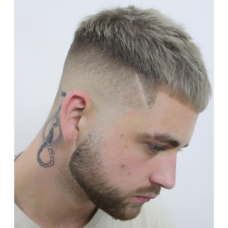 Полубокс кроп стрижка