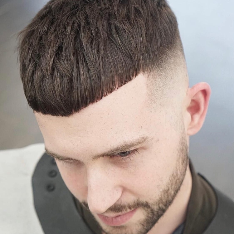 Мужская стрижка Цезарь Кропп