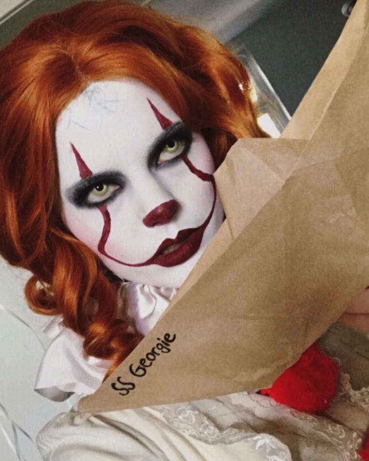 Макияж на Хэллоуин ПЕННИВАЙЗ