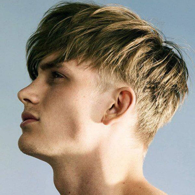 Bowl Cut стрижка мужская