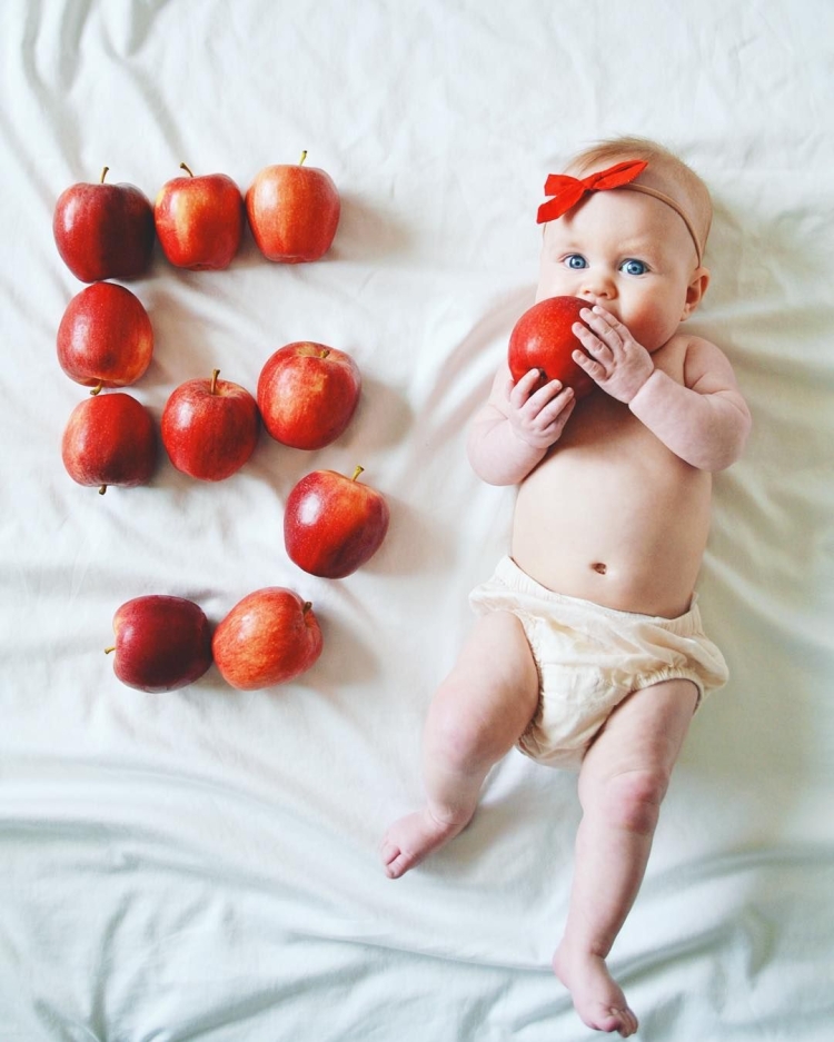 Оригинальная фотосессия малыша