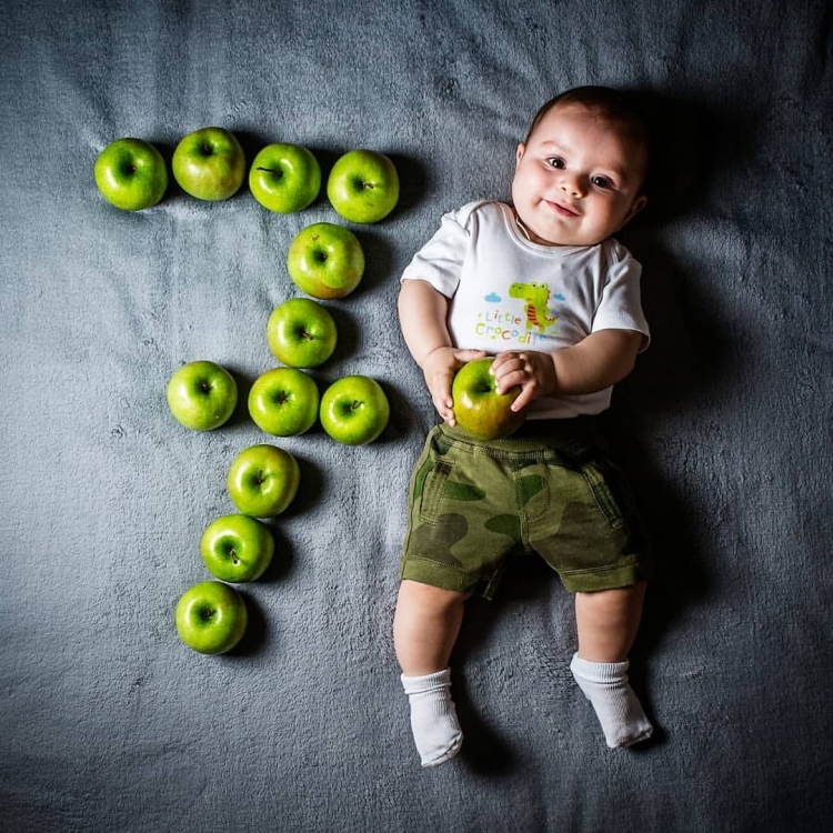 Цифры для фотосессии малышей