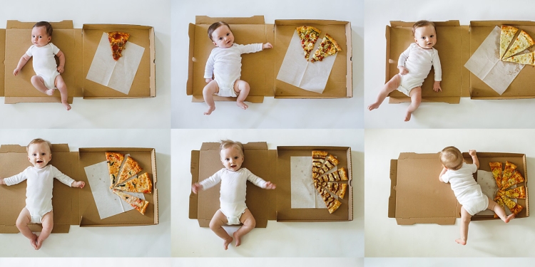 Фотосессия ребенка по месяцам