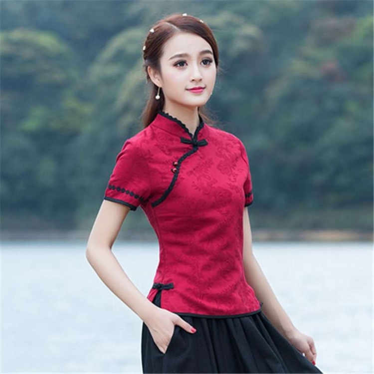 Китайские блузки ципао