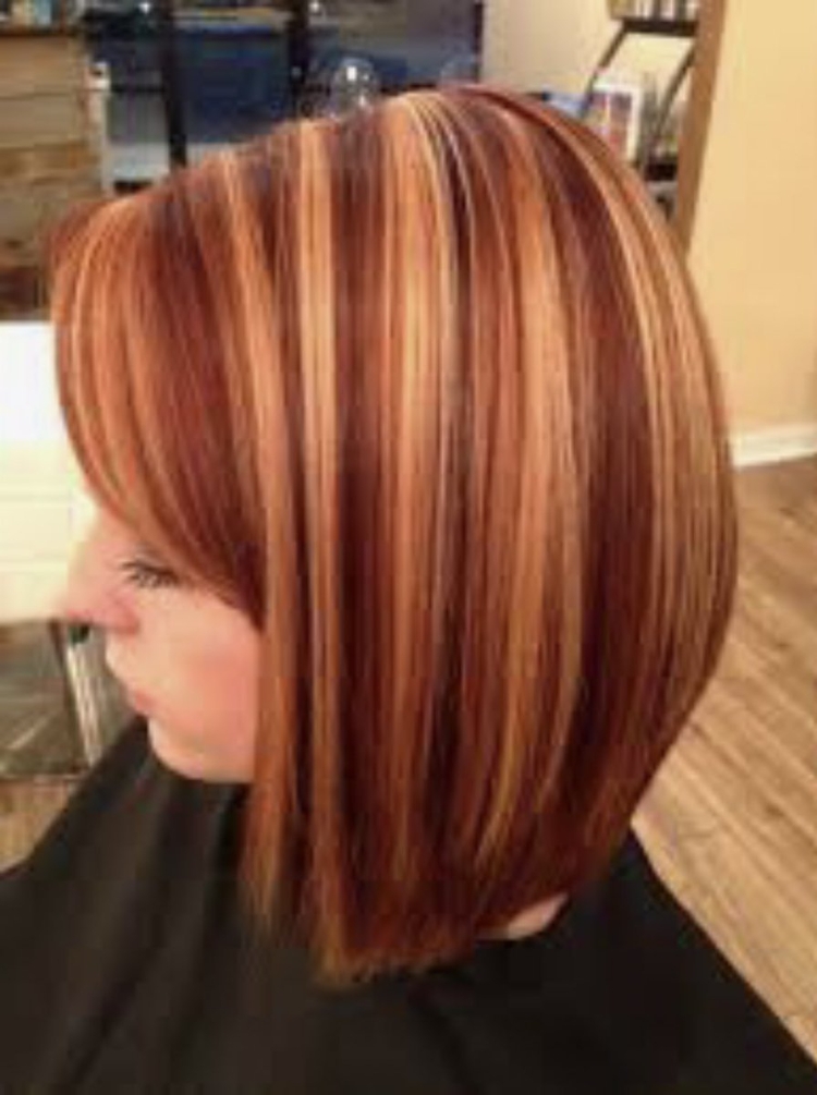 Мелирование волос Рыжик