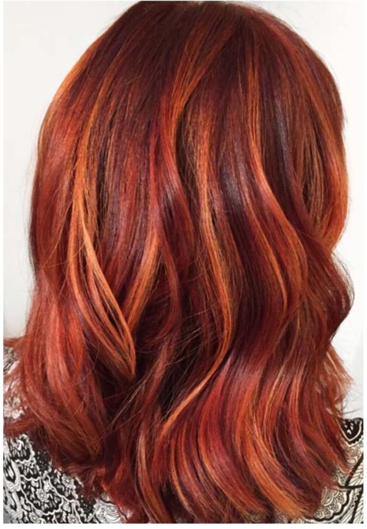 Калирование волосна рыжие