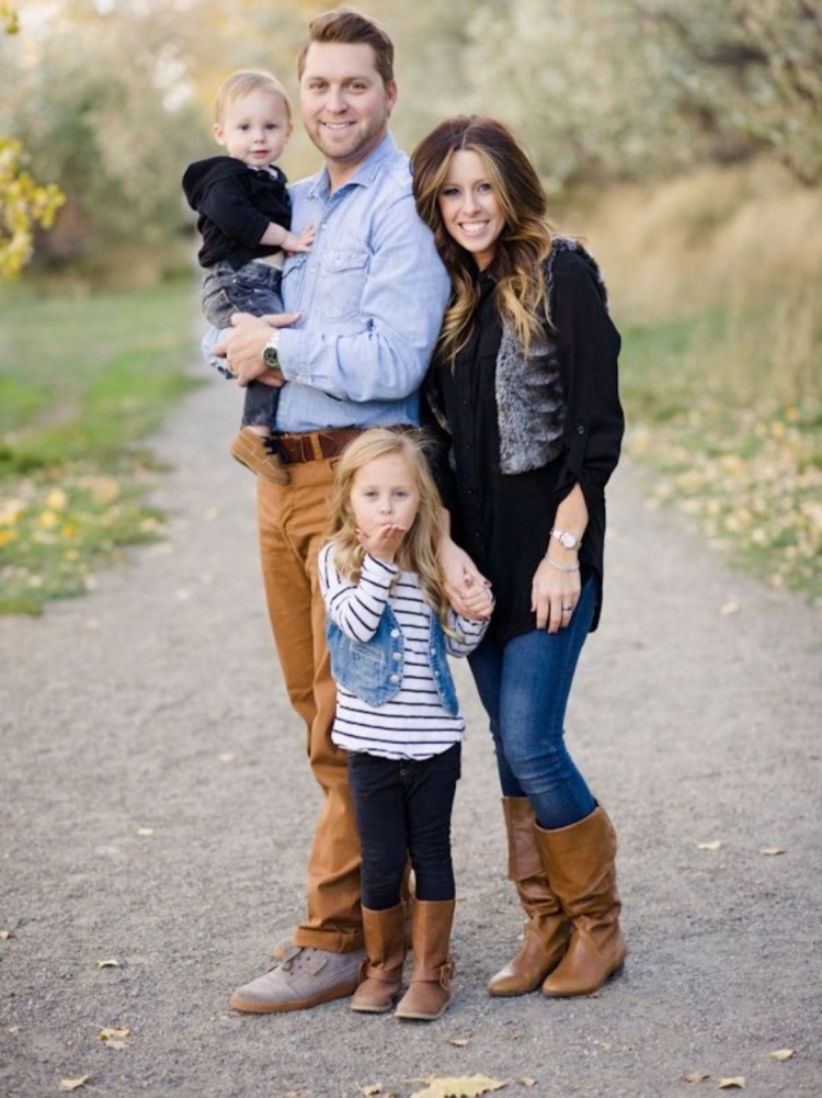 Стильный образ семьи