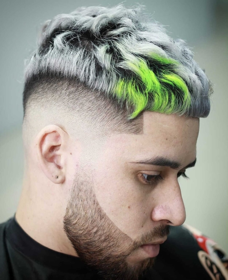 Прическа Цезарь