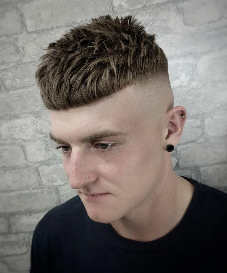 Мужские стрижки модные молодежные кроп