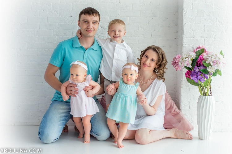 Одежда для фотосессии семейной