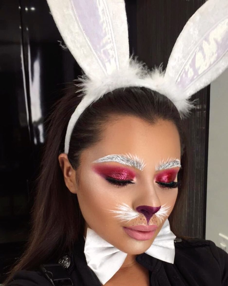 Макияж зайца