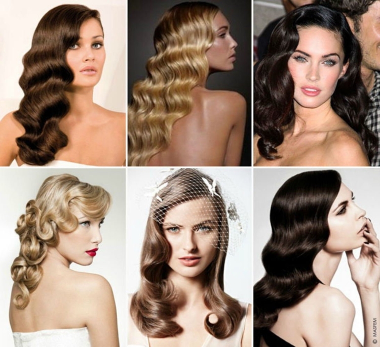 Прическа волны на длинные волосы