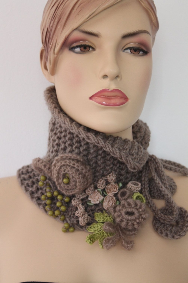 Воротник шарф