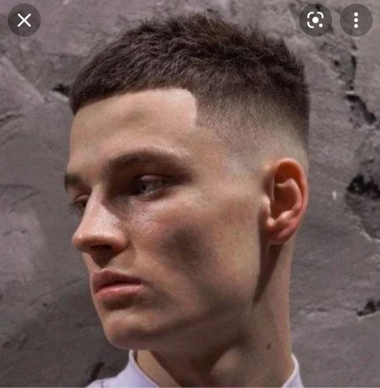 Стрижка кроп мужская короткая