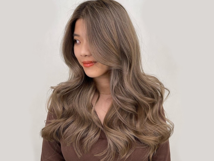 Окрашивание чай с молоком для брюнеток