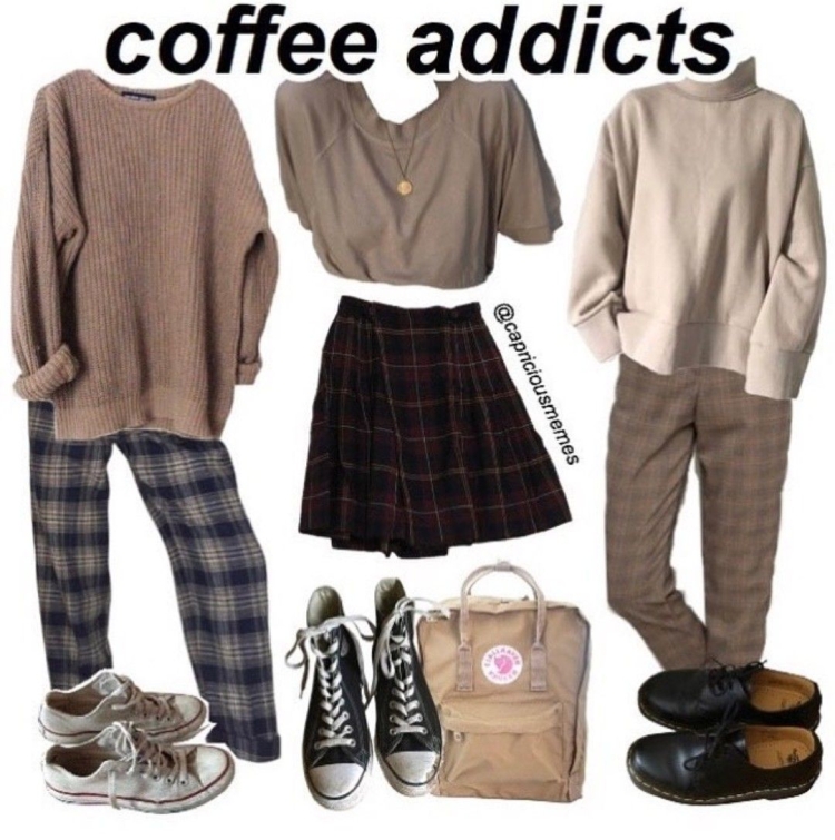 Осенняя одежда Эстетика коллекция