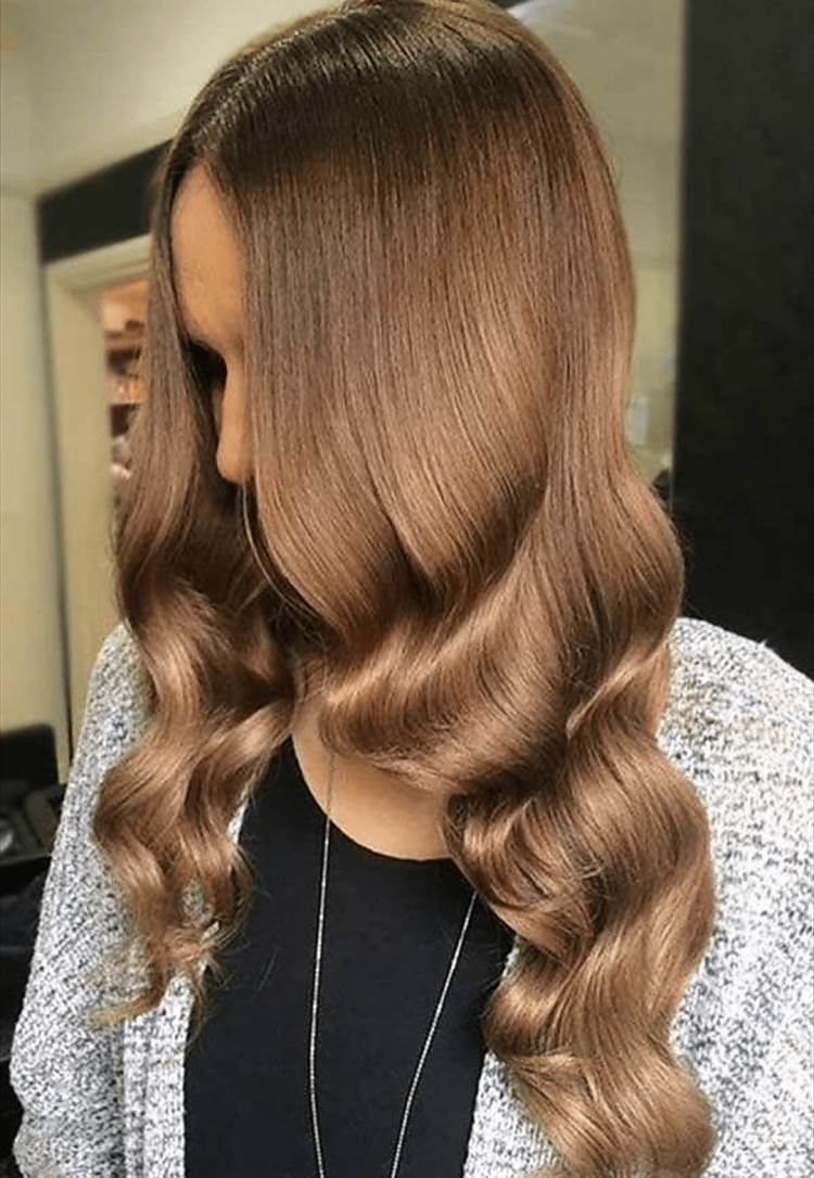 Цвет волос карамель капучино