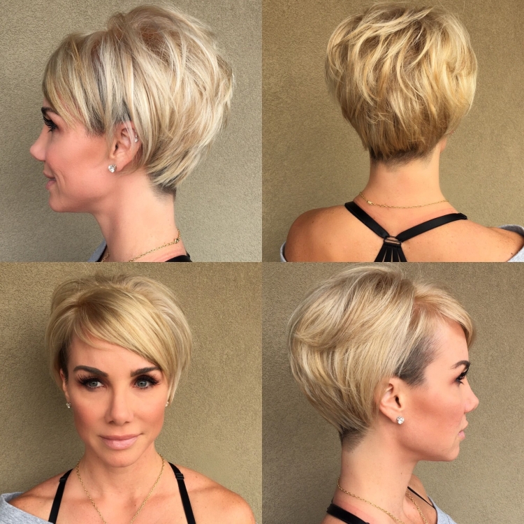 Стрижки Боб Пикси Гаврош