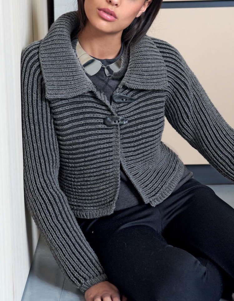 Вязаные пиджаки для женщин