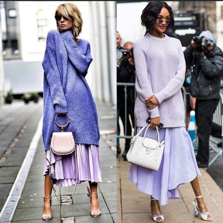 Платье Лавандовая оверсайз