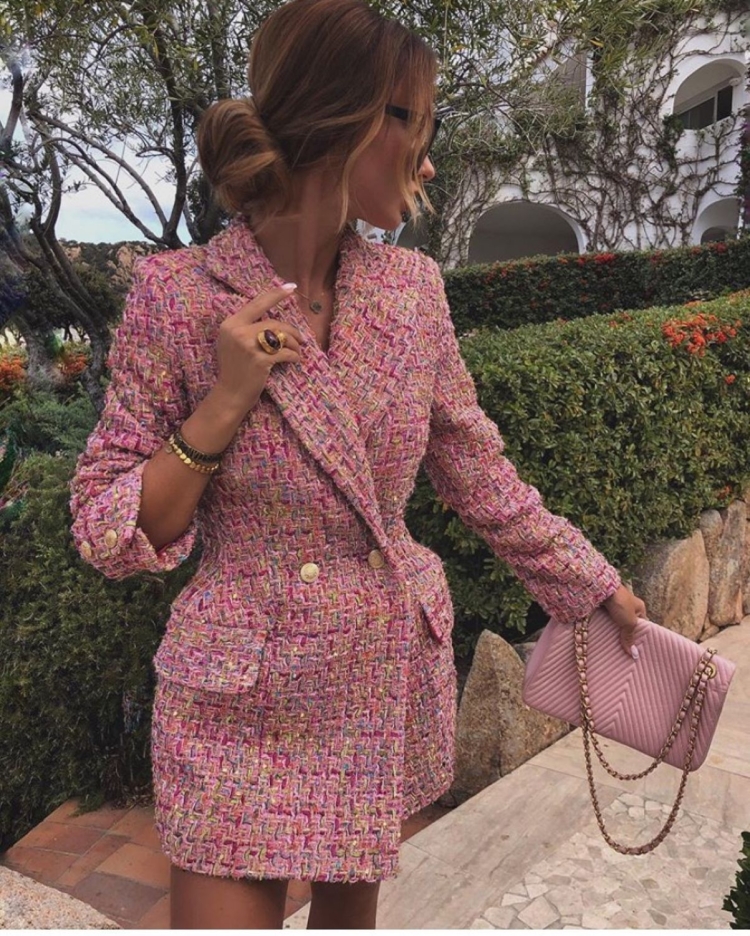 Твидовый жакет 2022