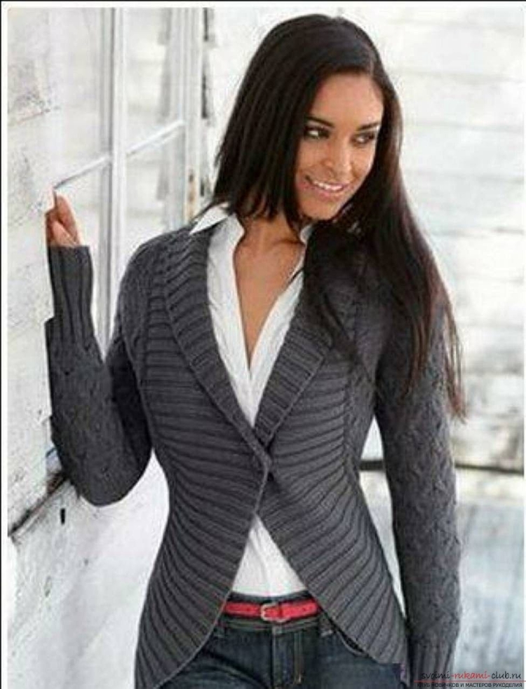 Кофта пиджак женский
