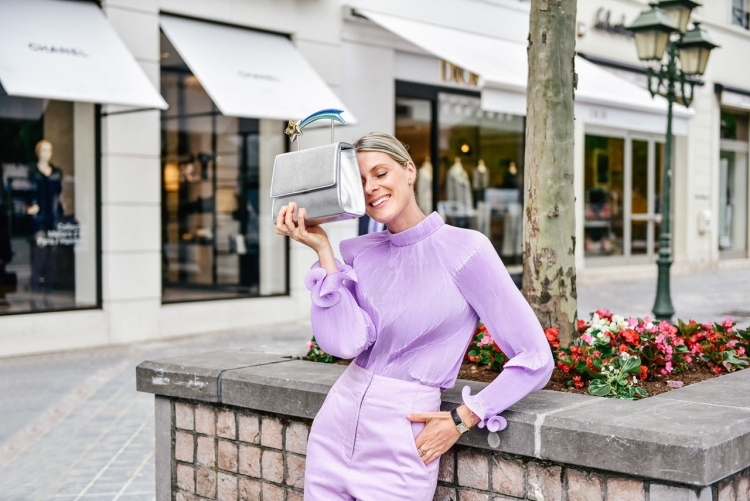 Лавандовый цвет мода