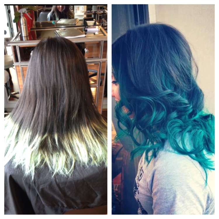 Тонирование темных волос без осветления