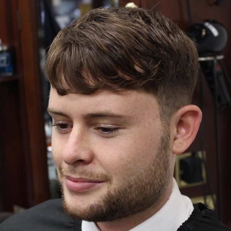 Стрижка мужская теннис шапочка