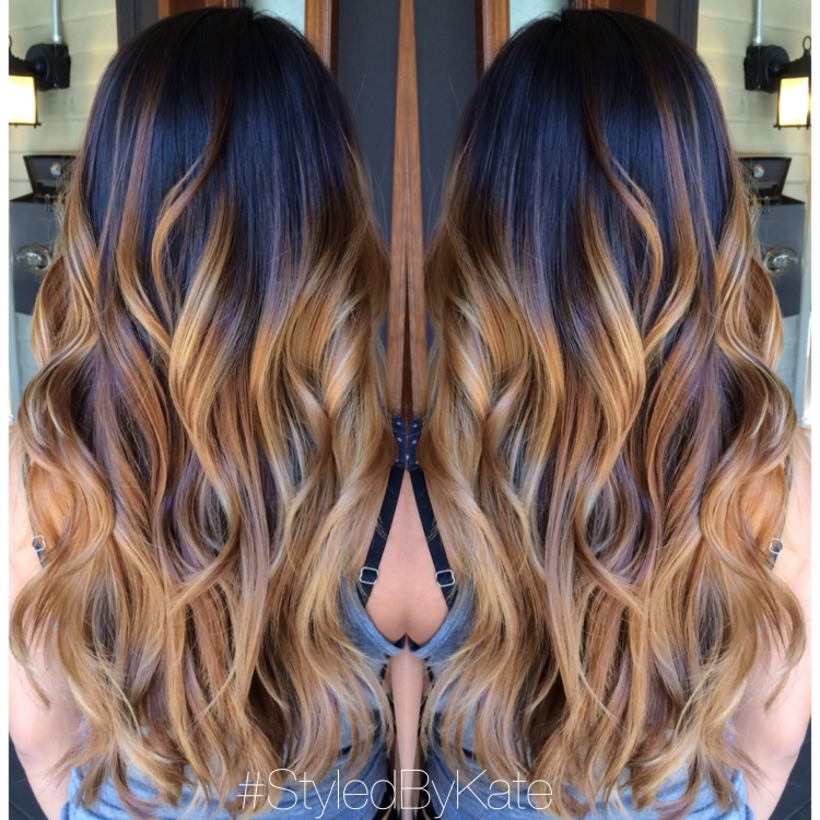 Балаяж омбре шатуш