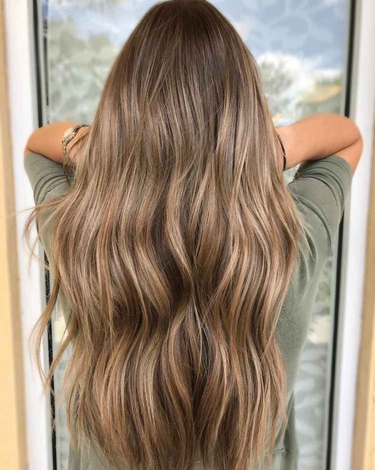 Окрашивание светло коричневый