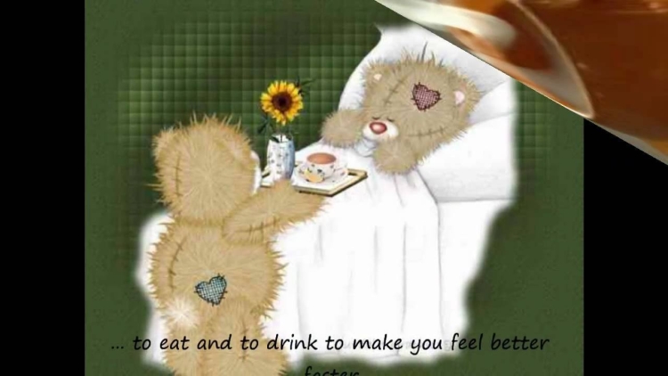 Поправляйся выздоравливай скорей