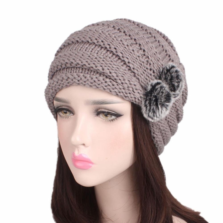 Необычные женские вязаные шапки