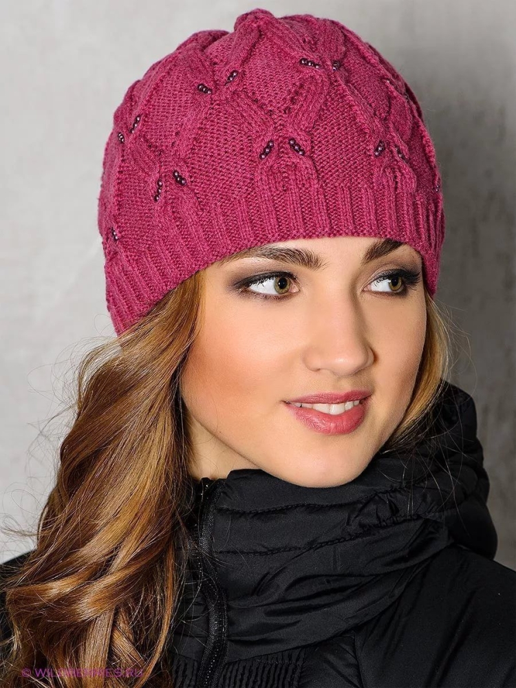 Вязаные шапки для женщин