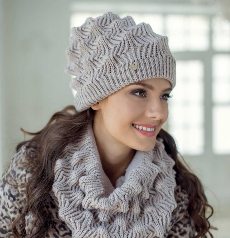 Шапка и снуд Ландре Элиза