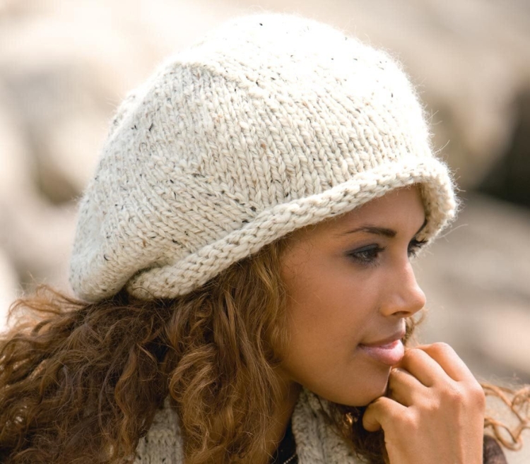 Вязаные береты