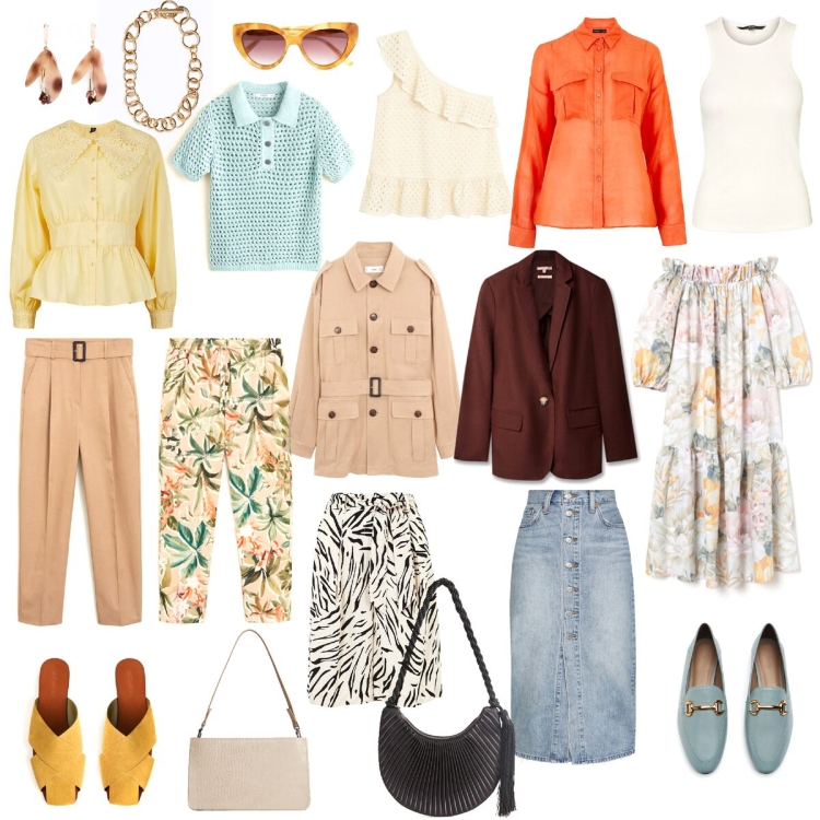 Капсула одежды на весну для женщин