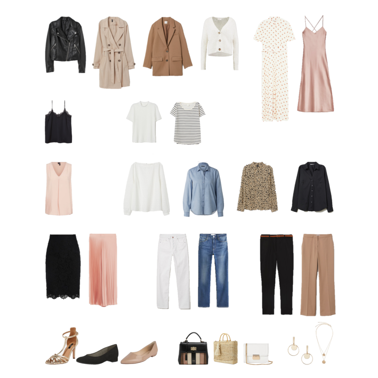 Капсульный гардероб лето 2022