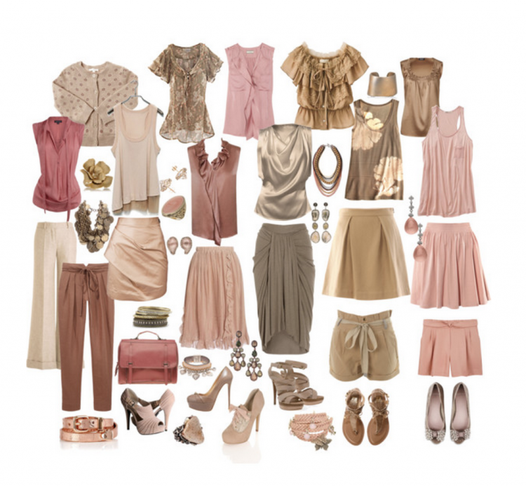 Цветотип Весна капсульный гардероб