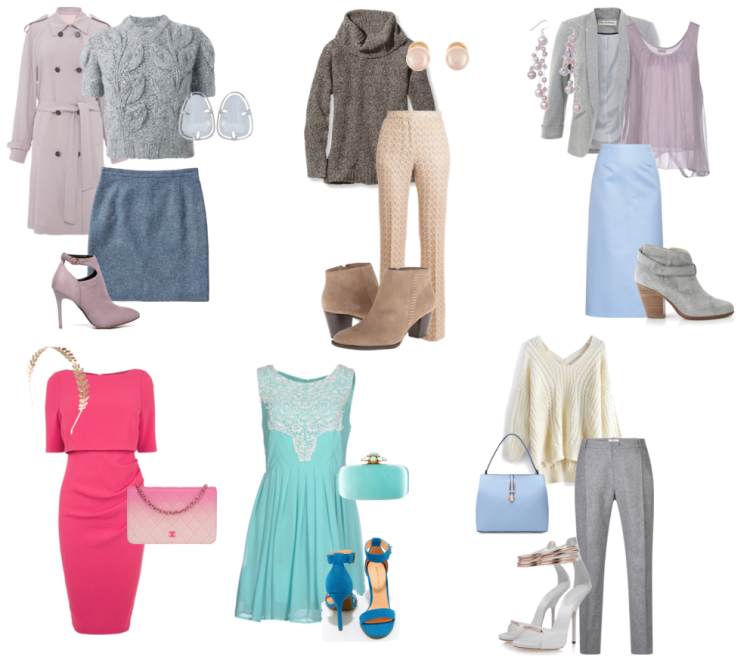 Базовый капсульный гардероб цветотип лето