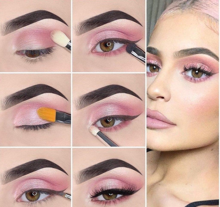 Кайли Дженнер мейкап туториал