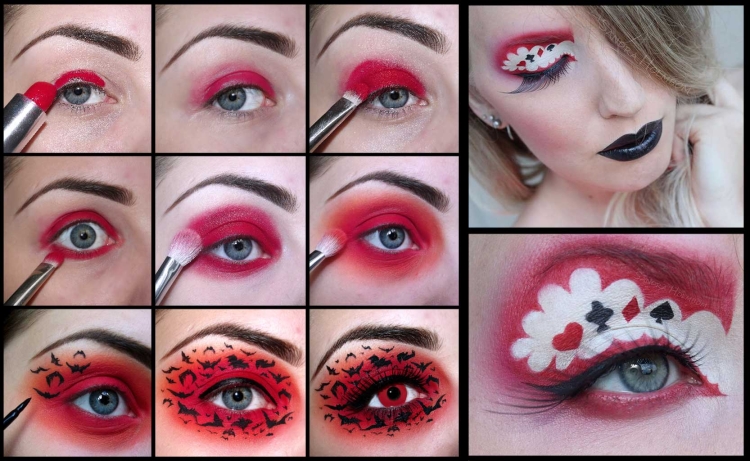 Пошаговый макияж для Хэллоуина