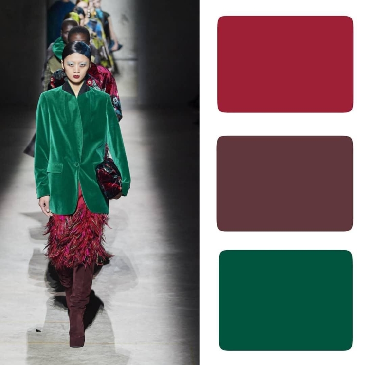 Модные сочетания цветов 2022