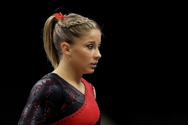 Прическа для спортивной гимнастики